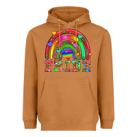 Meerkat lgbtq pride and rainbow Heavyweight Hoodie - HRA Design Shop