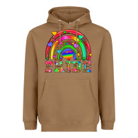 Toasted Coconut lgbtq pride and rainbow Heavyweight Hoodie - HRA Design Shop