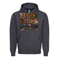 Smoke young black free ish Zipper Hoodie - Zillion Design Studio