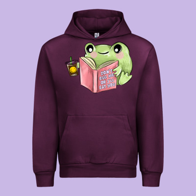 Dont Bug Me Or ı Will Eat You Urban Hoodie Designed By Maliassmallbusiness