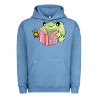 Pigment Pebble Blue dont bug me or ı will eat you Urban Hoodie - MaliasSmallBusiness