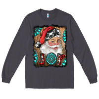 Smoke Santa Claus Joy Long Sleeve Tee - RanaPortraitStore