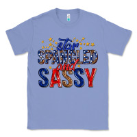 Colony Blue star spangled and sassy billie wilder Classic Tee - texasbilliewilder