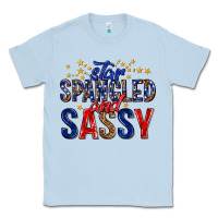 Star Spangled And Sassy Billie Wilder Classic Tee | Teevron