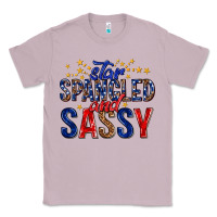 Lilac star spangled and sassy billie wilder Classic Tee - texasbilliewilder