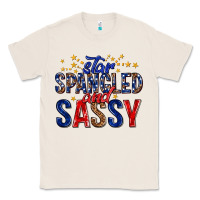 Natural star spangled and sassy billie wilder Classic Tee - texasbilliewilder