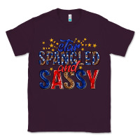 Plum star spangled and sassy billie wilder Classic Tee - texasbilliewilder