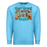 Ocean Blue stressed depressed pumpkin spice obsessed Premium Sweatshirt - AdoDesignShop