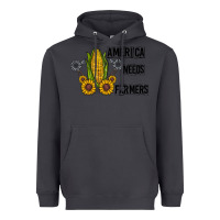 Smoke america needs farmers Heavyweight Hoodie - CowhideDigitalArt