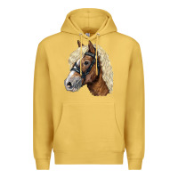 Antique Gold Haflinger Avelignese Horse Premium Hoodie - LillyAllenDesigns