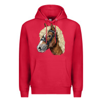 Cardinal Haflinger Avelignese Horse Premium Hoodie - LillyAllenDesigns
