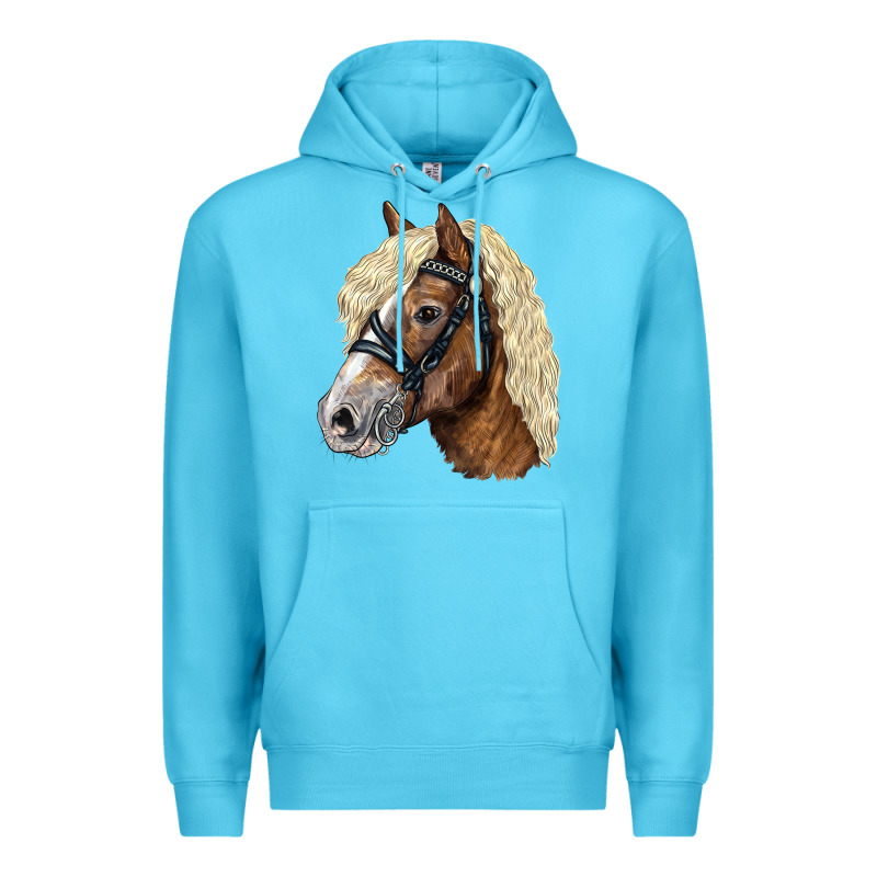 Haflinger Avelignese Horse Premium Hoodie by LillyAllenDesigns | Teevron