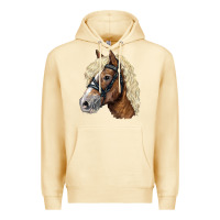 Pina Colada Haflinger Avelignese Horse Premium Hoodie - LillyAllenDesigns