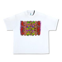 White mardi gras crawfish brushstrokes Urban Heavy Tee - Artiststas