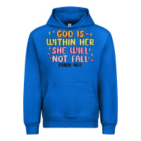 Cobalt god is within her she will not fall Urban Hoodie - MaliasSmallBusiness