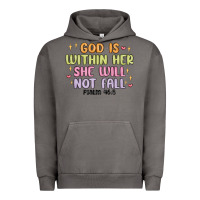 Pigment Tornado god is within her she will not fall Urban Hoodie - MaliasSmallBusiness