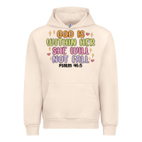 Sandshell god is within her she will not fall Urban Hoodie - MaliasSmallBusiness