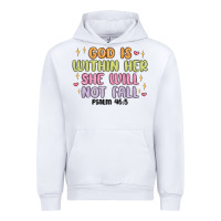 White god is within her she will not fall Urban Hoodie - MaliasSmallBusiness