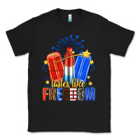 Black tastes like freedom popsicles billie wilder Classic Tee - texasbilliewilder