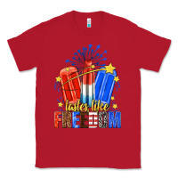 Red tastes like freedom popsicles billie wilder Classic Tee - texasbilliewilder