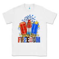 White tastes like freedom popsicles billie wilder Classic Tee - texasbilliewilder