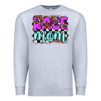 Heather Grey race mom Premium Sweatshirt - JahusDesignShop