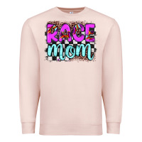 Pale Pink race mom Premium Sweatshirt - JahusDesignShop