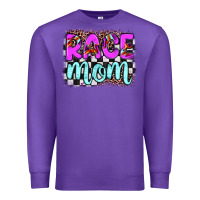 Purple race mom Premium Sweatshirt - JahusDesignShop