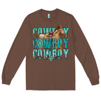 Chestnut cowboy cowboy cowboy Long Sleeve Tee - texasbilliewilder