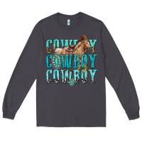 Smoke cowboy cowboy cowboy Long Sleeve Tee - texasbilliewilder