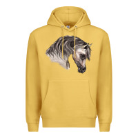 Antique Gold Arabian Horse Premium Hoodie - LillyAllenDesigns