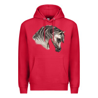 Cardinal Arabian Horse Premium Hoodie - LillyAllenDesigns