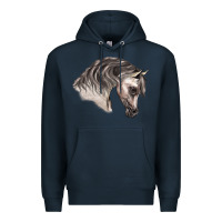Navy Arabian Horse Premium Hoodie - LillyAllenDesigns