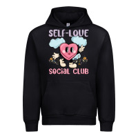 Black self love social club Urban Hoodie - MaliasSmallBusiness