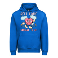 Cobalt self love social club Urban Hoodie - MaliasSmallBusiness