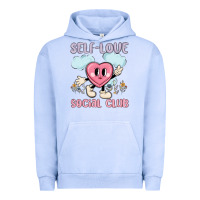 Pigment Grape Ice self love social club Urban Hoodie - MaliasSmallBusiness