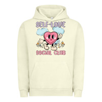 Pigment Pistachio self love social club Urban Hoodie - MaliasSmallBusiness