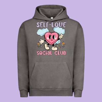 Self Love Social Club Urban Hoodie Designed By Maliassmallbusiness