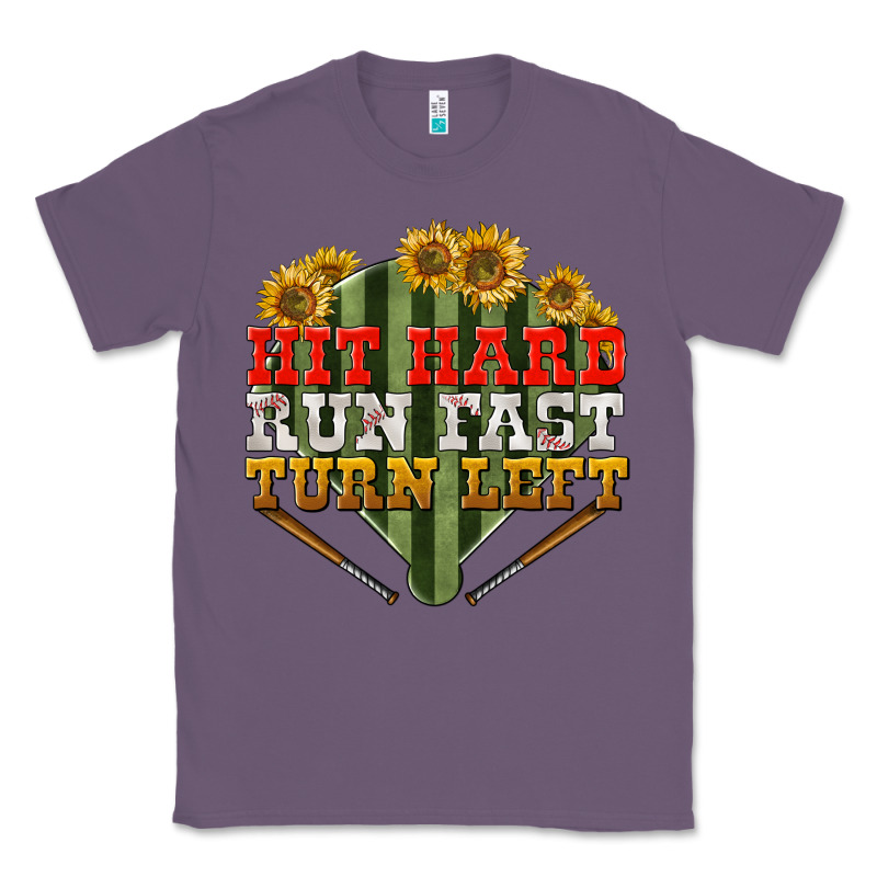 Hit Hard Run Fast Turn Left Classic Tee by BundleAndBundleShop | Teevron