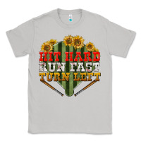Moon Dust hit hard run fast turn left Classic Tee - BundleAndBundleShop