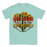 Seafoam hit hard run fast turn left Classic Tee - BundleAndBundleShop