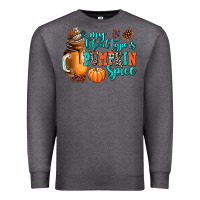 Charcoal Heather my blood type is pumpkin spice Premium Sweatshirt - AdoDesignShop