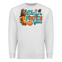Oatmeal Heather my blood type is pumpkin spice Premium Sweatshirt - AdoDesignShop