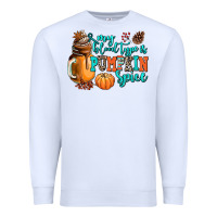 White my blood type is pumpkin spice Premium Sweatshirt - AdoDesignShop