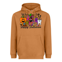 Meerkat happy halloween tooth Heavyweight Hoodie - RacoonDesign