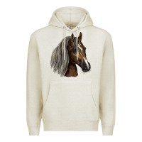 Oatmeal Heather Tennessee Horse Premium Hoodie - LillyAllenDesigns