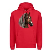 Red Tennessee Horse Premium Hoodie - LillyAllenDesigns