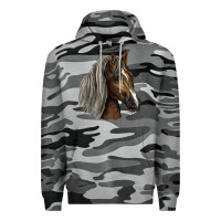 Slate Camo Tennessee Horse Premium Hoodie - LillyAllenDesigns