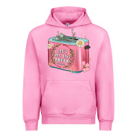 Fuchsia Pink let s get this bread malia Urban Hoodie - MaliasSmallBusiness