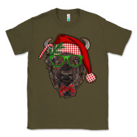 Army Green christmas bison Classic Tee - RanaPortraitStore